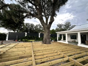 Construction process at The Alice