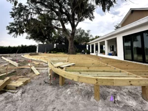 Construction process at The Alice