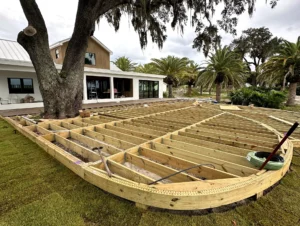 Construction process at The Alice